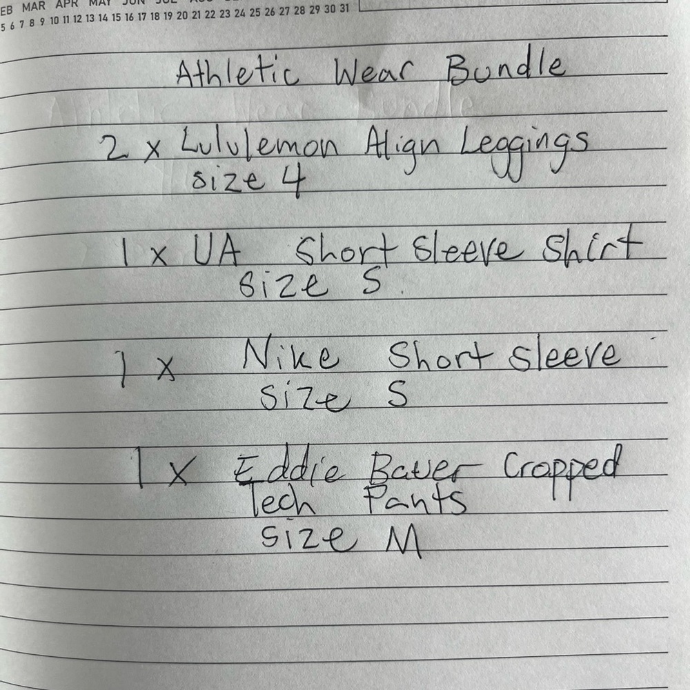 Athletic Wear Bundle